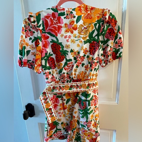 FARM Rio Flowerful Sketch Romper XXS - Picture 4 of 4